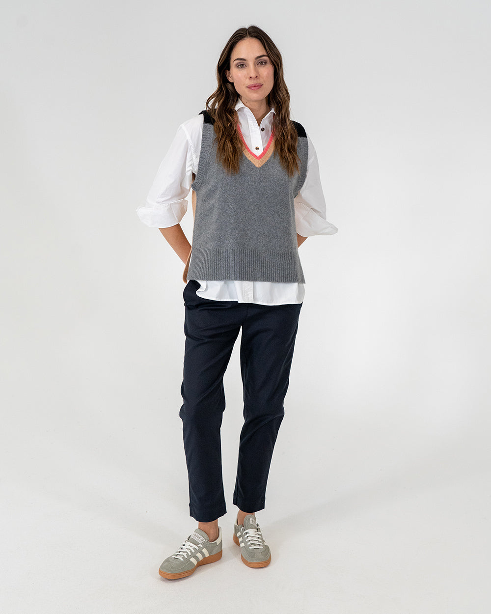 Sevilla Vest - Charcoal Multi