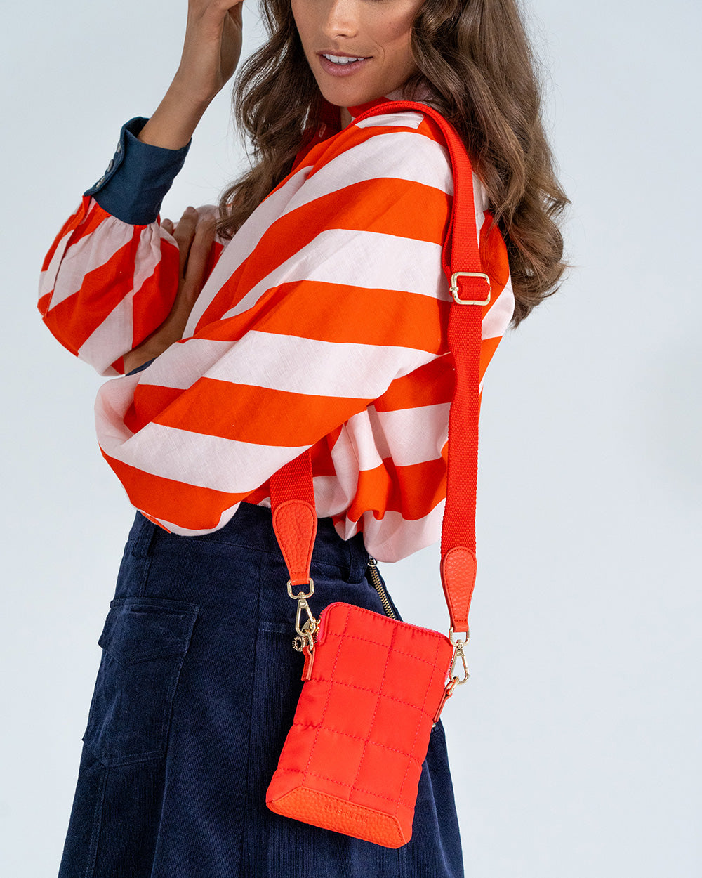 Baker Phone Bag - Red