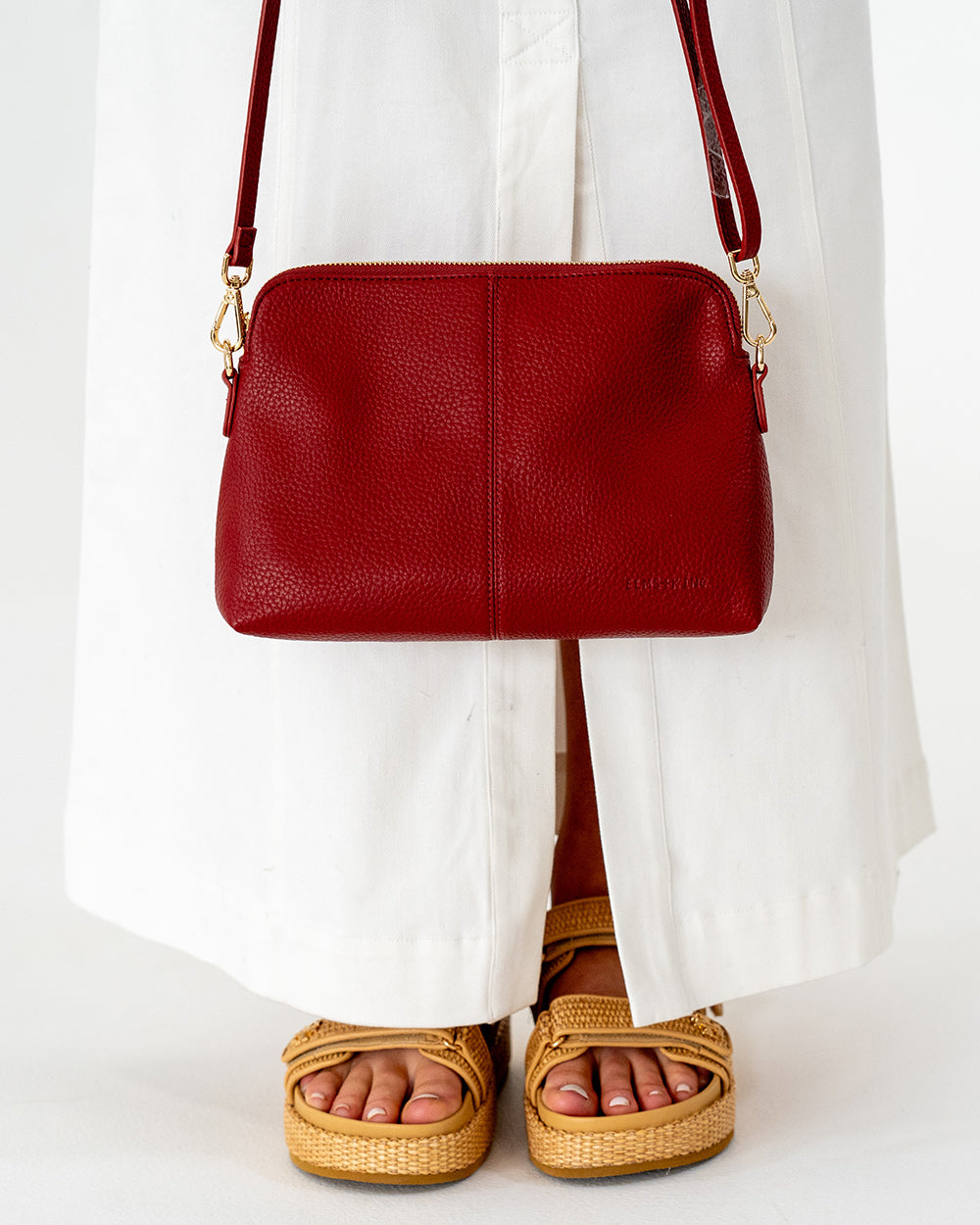 Burbank Crossbody Large - Burgundy