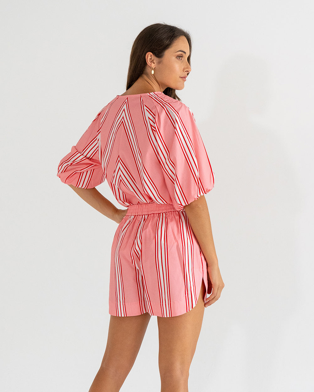 Geneva Top - Candy Stripe