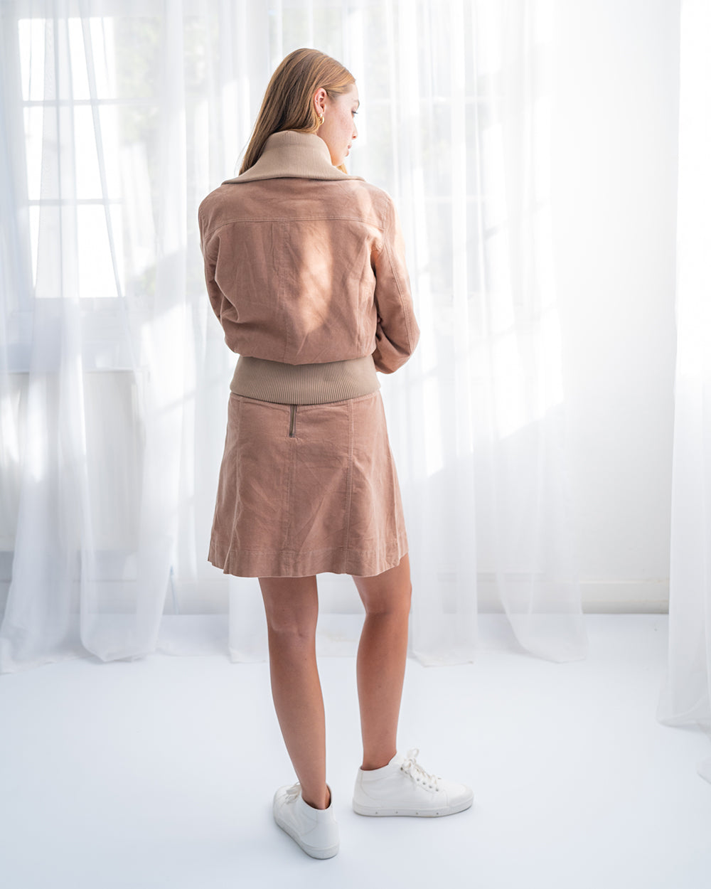 Lincoln Mini Skirt - Camel