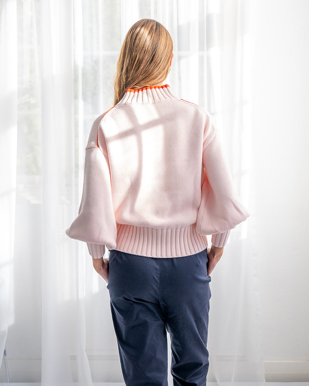 Montilla Knit - Blush/Red