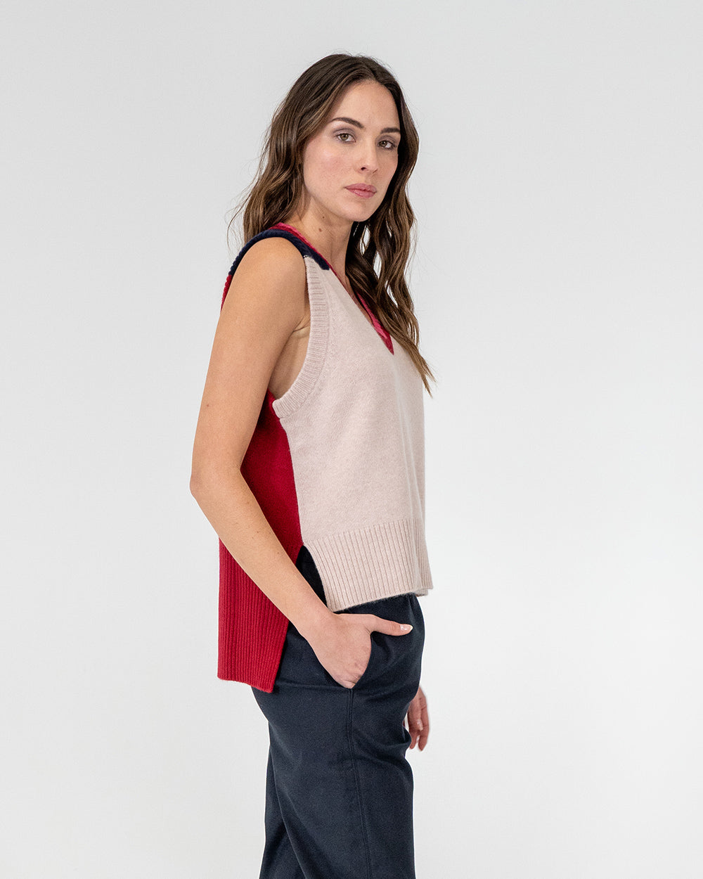 Sevilla Vest - Blush Multi