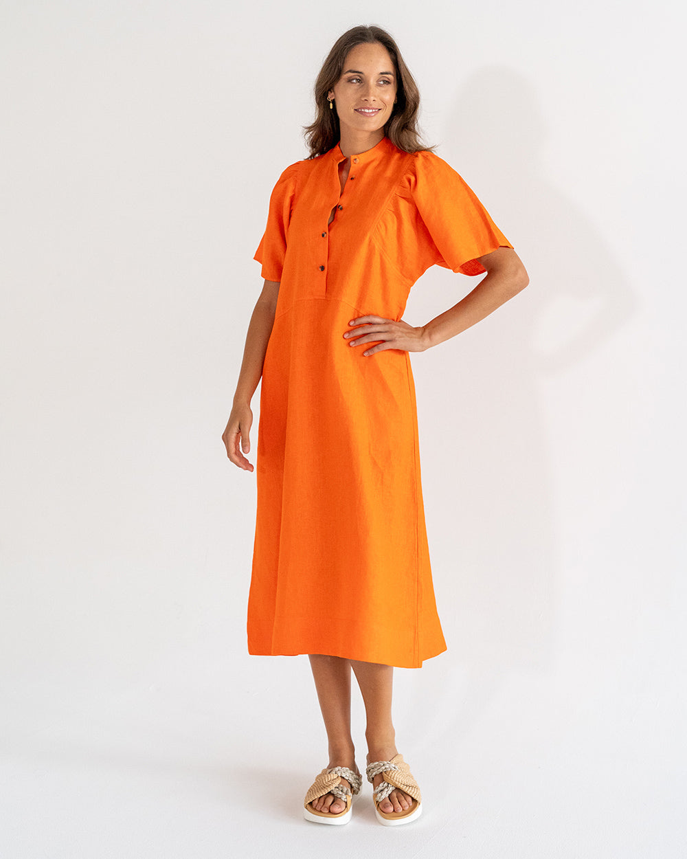 Ticino Dress - Orange