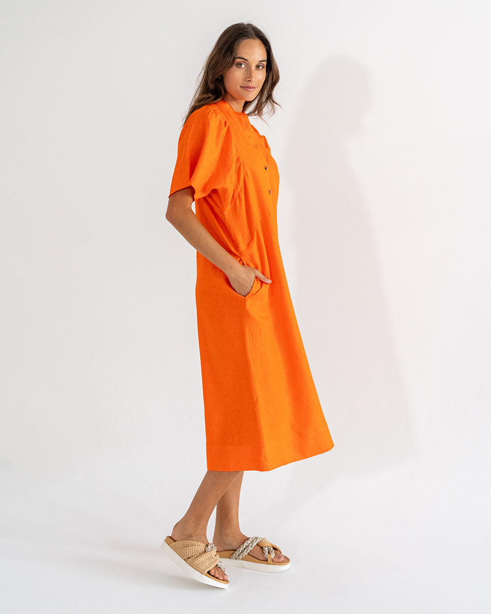 Ticino Dress - Orange