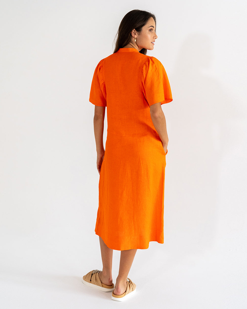 Ticino Dress - Orange