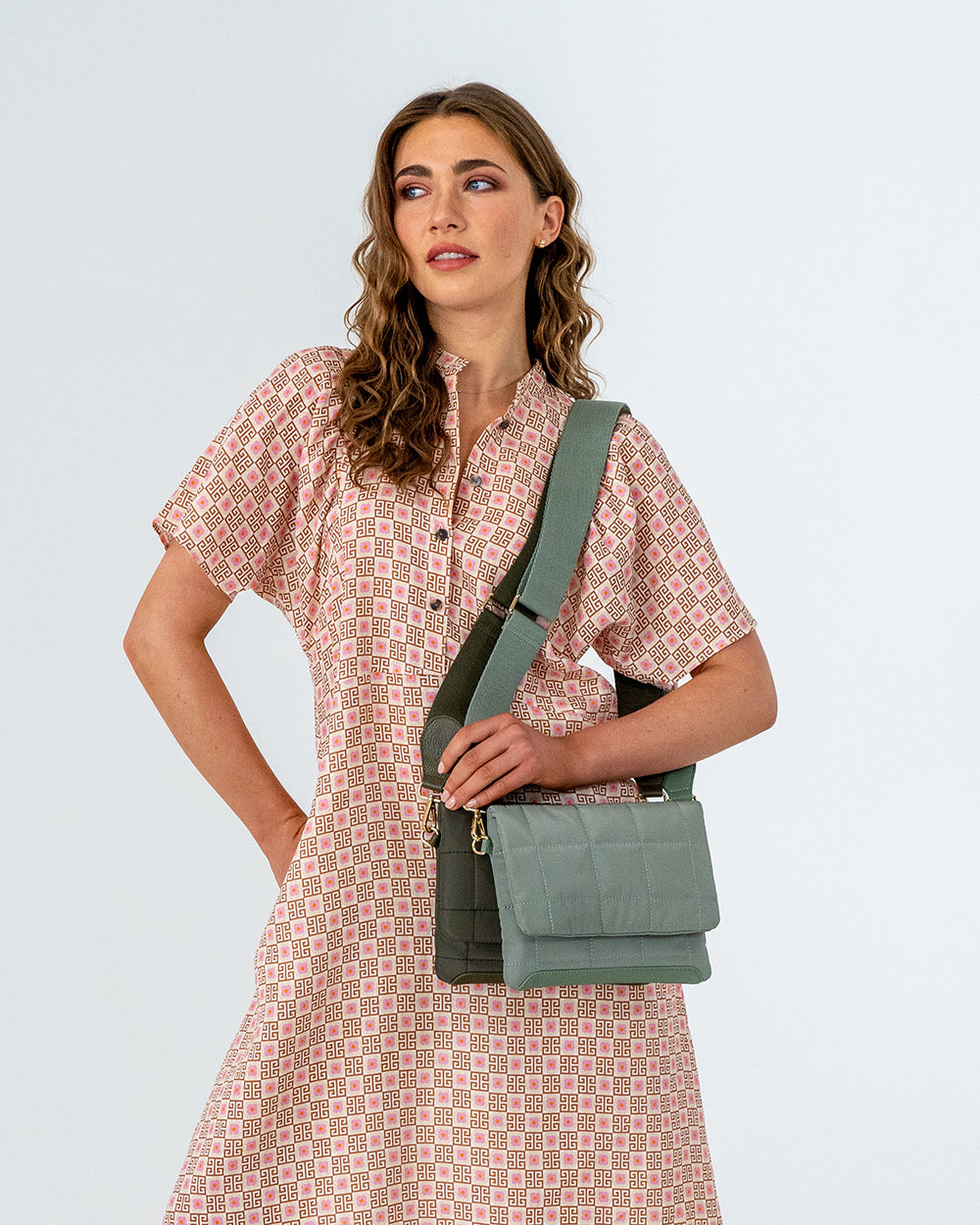 Windsor Crossbody - Sage