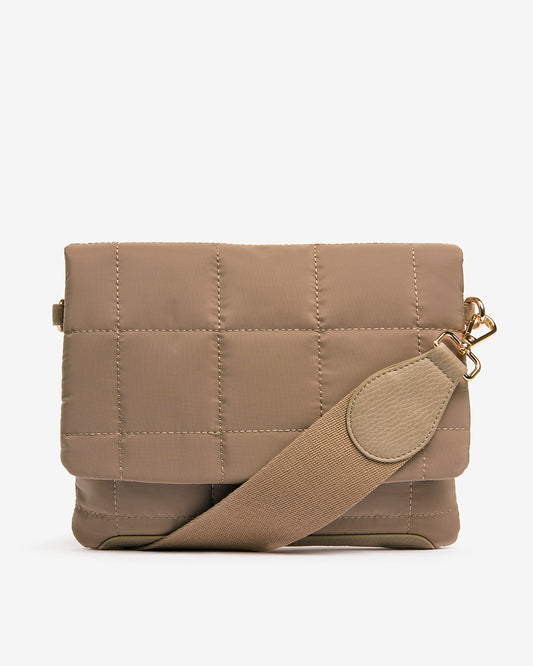 Windsor Crossbody - Taupe