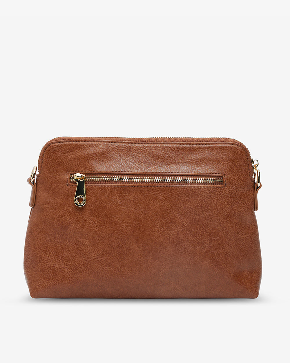 Burbank Crossbody Large - Tan Pebble