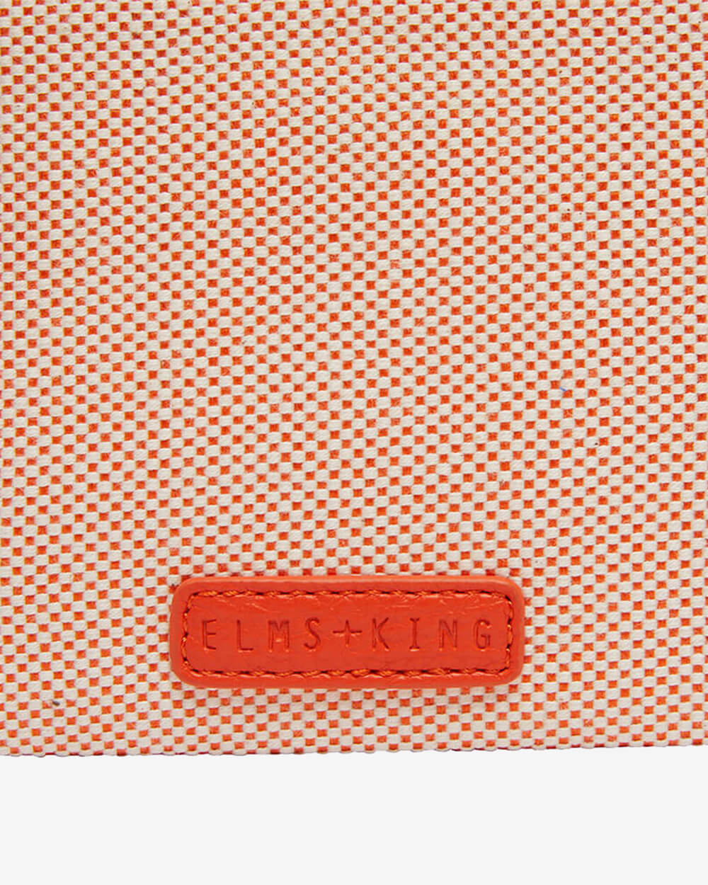 New York Coin Purse - Orange w/Canvas